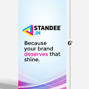 3' x 6' Roll Up Standee Banner With Printing